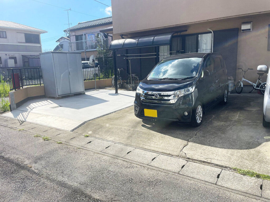 駐車場の施工事例